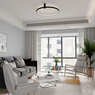 Light Prestige Ring LP-909/1C S BK CCT lampa wisząca 1x35W/LED 3000|4000|6000 IP20