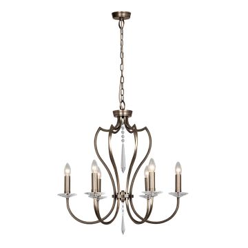 Elstead Lighting PIMLICO PM6 DB żyrandol 6x60W/E14 