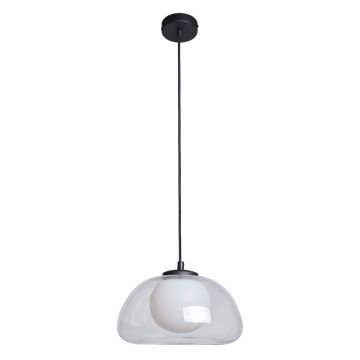 Italux Ainale PND-54637-1-BK-CL lampa wisząca 1x7W/G9 IP20