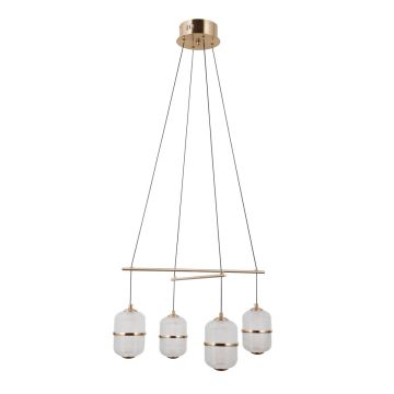 Italux Alani PND-34375-4-HBR lampa wisząca 4x24W/LED 1931lm 3000K IP20