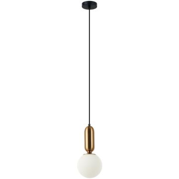 Italux Aldeva PND-02340-1S-BRO lampa wisząca 1x40W/E27 IP20