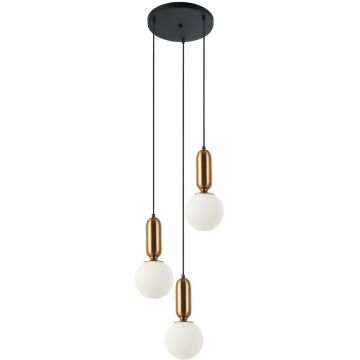 Italux Aldeva PND-02340-3S-BRO lampa wisząca 3x40W/E27 IP20