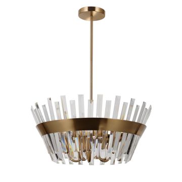 Italux Altoya PND-22450-5A-HBR lampa sufitowa 5x40W/E14 IP20 