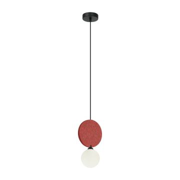 Italux Andrea PND-59779-1M-RED lampa wisząca 1x25W/G9 IP20