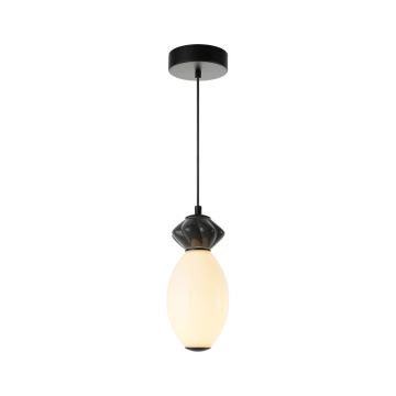 Italux Balos PND-94921-1B-BK lampa wisząca 1x7W/LED 760lm 3000K IP20