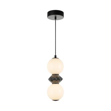 Italux Balos PND-94921-2A-BK lampa wisząca 1x10W/LED 1250lm 3000K IP20