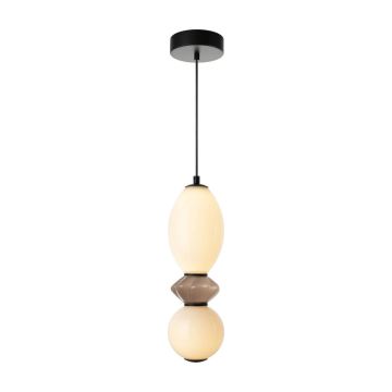 Italux Balos PND-94921-2B-BK lampa wisząca 1x12W/LED 1500lm 3000K IP20