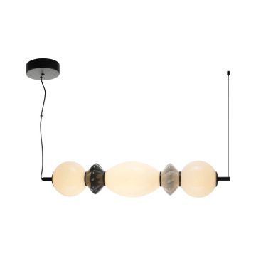 Italux Balos PND-94921-3A-BK lampa wisząca 1x14W/LED 1600lm 3000K IP20