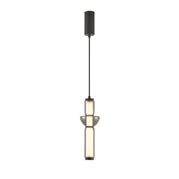 Italux Bruni PND-27372-1-19W-BK lampa wisząca 1x19W/LED 3000K IP20