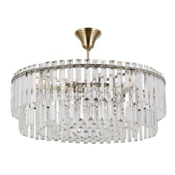 Italux Buena PND-22320-8-ABR lampa wisząca 8x40W/E14 IP20 