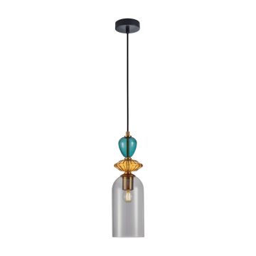 Italux Busco PND-30263-1C-BRO-SG lampa wisząca 1x40W/E27 IP20