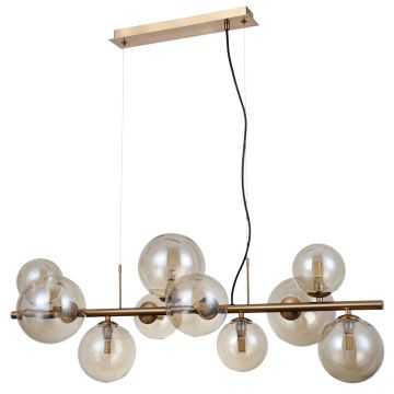 Italux Canello PND-406007-10-HBR lampa wisząca 10x5W/G9 IP20 