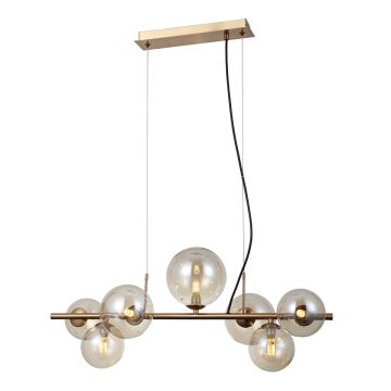 Italux Canello PND-406007-7-HBR lampa wisząca 7x5W/G9 IP20 