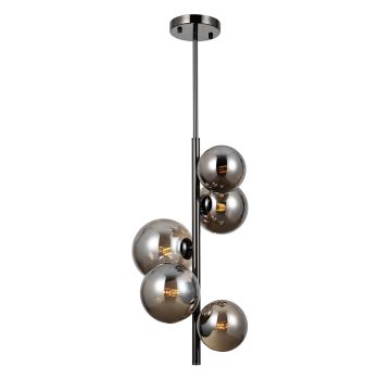 Italux Canello PND-406007-V5A-BCR lampa wisząca 5x5W/G9 IP20 