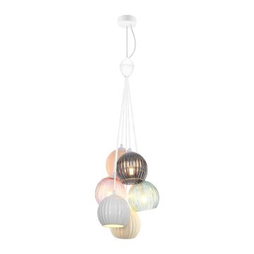 Italux Cases PND-94794-6A-MLTI lampa wisząca 6x40W/E14 IP20