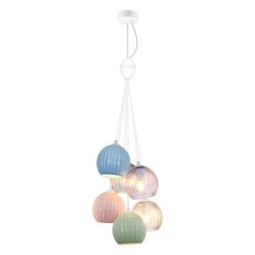 Italux Cases PND-94794-6B-MLTI lampa wisząca 6x40W/E14 IP20