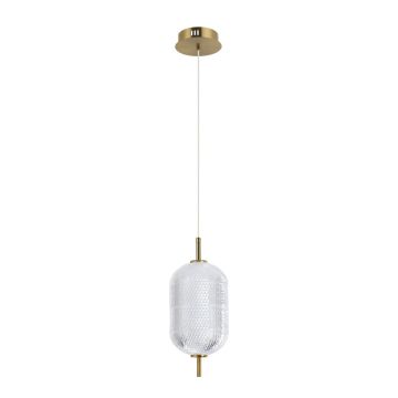 Italux Corado PND-81438-1B-GD lampa wisząca 1x10W/LED 1050lm 3000K IP20