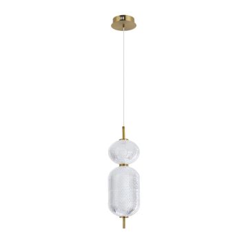 Italux Corado PND-81438-1C-GD lampa wisząca 1x15W/LED 1647lm 3000K IP20