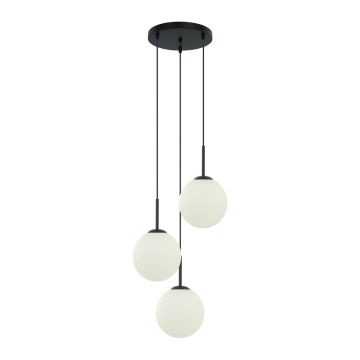 Italux Deore PND-5578-3S-BK lampa wisząca 3x40W/E27 IP20