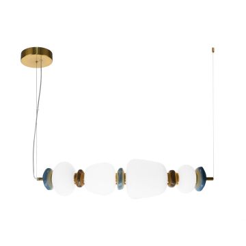 Italux Evans PND-94981-4A-GD lampa wisząca 1x22W/LED 2660lm 3000K IP20