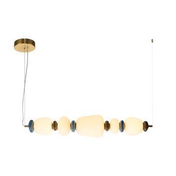 Italux Evans PND-94981-5A-GD lampa wisząca 1x26W/LED 2960lm 3000K IP20