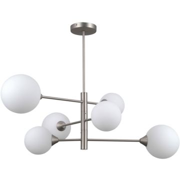 Italux Evora PND-55342-6-SN lampa sufitowa 6x5W/G9 IP20