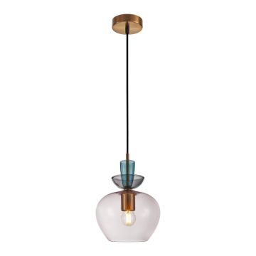 Italux Fanda PND-31882-1-GD-PK lampa wisząca 1x40W/E27 IP20