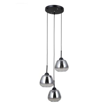 Italux Felis PND-40824-3-BK lampa wisząca 3x40W/E27 IP20