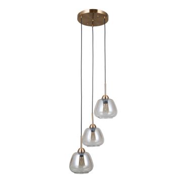Italux Felis PND-40824-3-GD lampa wisząca 3x40W/E27 IP20
