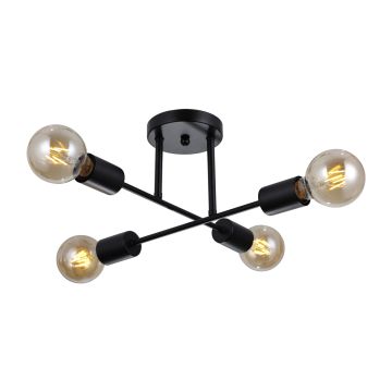 Italux Formio PND-4052-4-BL lampa sufitowa 4x40W/E27 IP20 