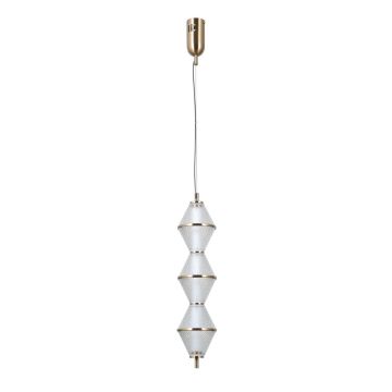 Italux Fuente PND-34395-3V-HBR lampa wisząca 3x15W/LED 1108lm 3000K IP20