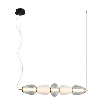 Italux Gastel PND-74937-5-BK lampa wisząca 1x22W/LED 1500lm 3000K IP20