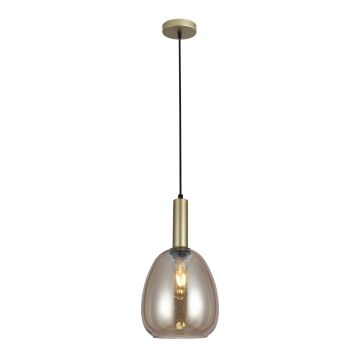 Italux Gater PND-23541-1-GD-CH lampa wisząca 1x40W/E27 IP20