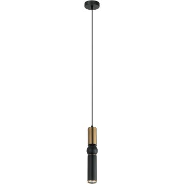 Italux Isidora PND-14290-1-BRO-BK lampa wisząca 1x25W/GU10 IP20