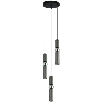Italux Isidora PND-14290-3-GR lampa wisząca 3x25W/GU10 IP20