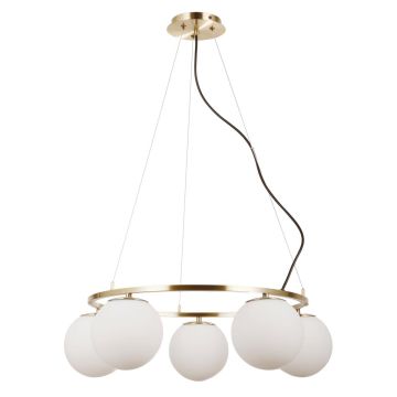 Italux Larosa PND-33453-5-ABR lampa wisząca 5x5W/E27 IP20 