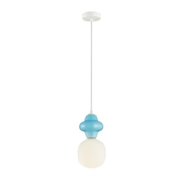 Italux Latera PND-94331-1S-BLU lampa wisząca 1x40W/E14 IP20