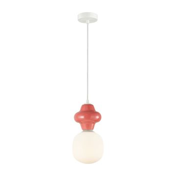 Italux Latera PND-94331-1S-RED lampa wisząca 1x40W/E14 IP20