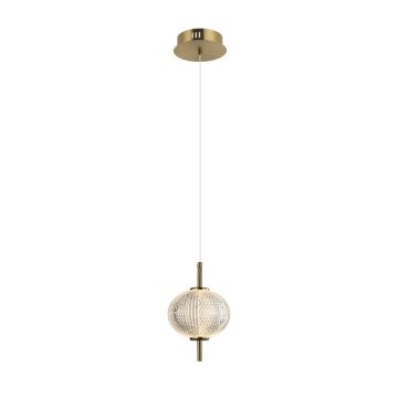 Italux Lazie PND-29038-1-GD lampa wisząca 1x5W/LED 500lm 3000K IP20