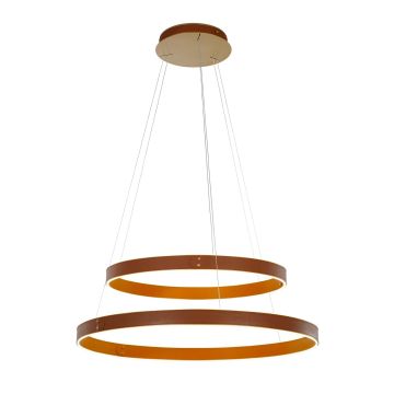 Italux Manezia PND-270160-2A-GD lampa wisząca 115W/LED 3000K IP20