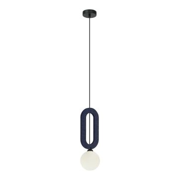 Italux Masso PND-59839-1-BLU lampa wisząca 1x25W/G9 IP20