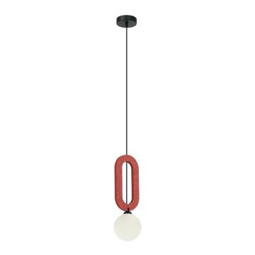 Italux Masso PND-59839-1-RED lampa wisząca 1x25W/G9 IP20