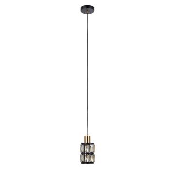 Italux Menfi PND-44236-1-BK-GD lampa wisząca 1x40W/E27 IP20