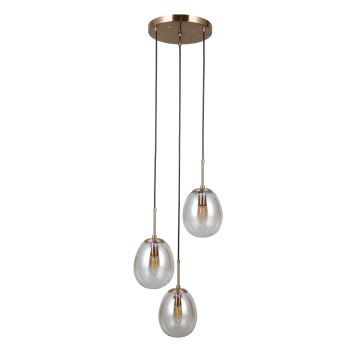 Italux Meolo PND-40825-3-GD lampa wisząca 3x40W/E14 IP20