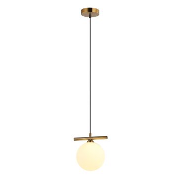 Italux Merseta PND-463321M-BRO+W lampa wisząca 1x25W/G9 IP20 