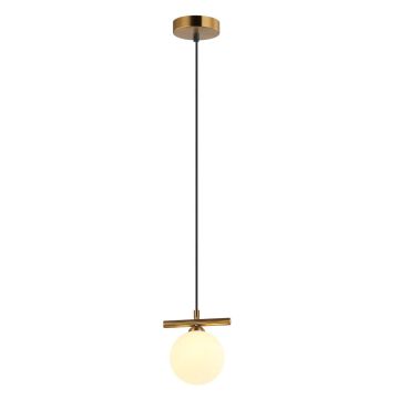 Italux Merseta PND-463321S-BRO+W lampa wisząca 1x25W/G9 IP20 