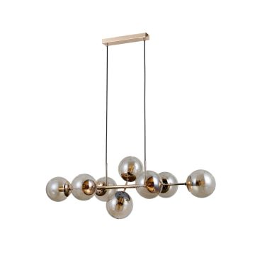 Italux Molite PND-1098-8-GD lampa wisząca 8x5W/E14 IP20