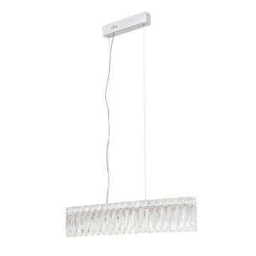 Italux Nosta PND-34364-1-CH-CL lampa wisząca 1x16W/LED 1507lm 3000K IP20