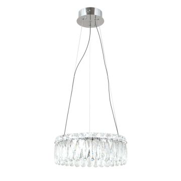 Italux Nosta PND-34364-2-CH-CL lampa wisząca 1x24W/LED 1973lm 3000K IP20
