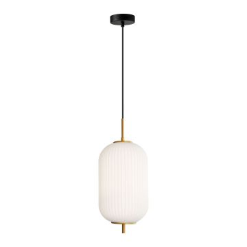 Italux Olmeto PND-28798-1-GD-WH lampa wisząca 1x40W/E27 IP20